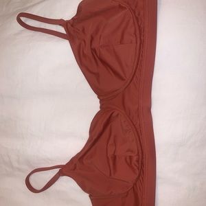 madewell second wave structured bikini top